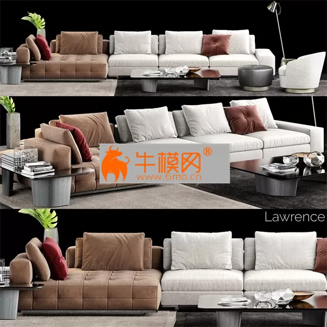 Minotti Lawrence Sofa – 6028