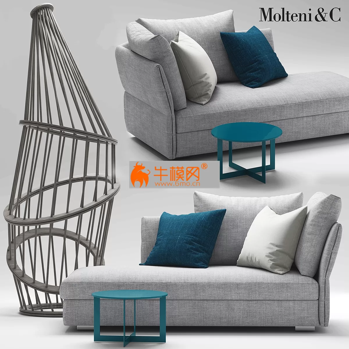 Molteni HOLIDAY2 sofa – 6045