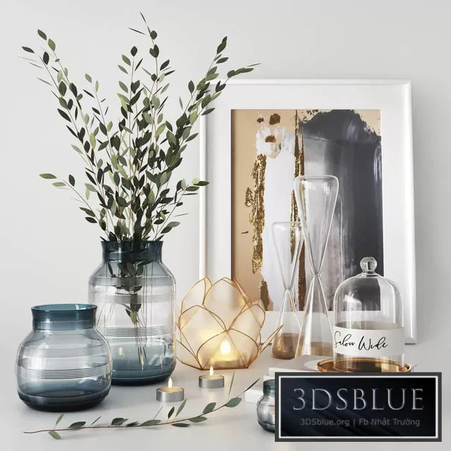 DECORATION – DECORATIVE SET – 3DSKY Models – 3162