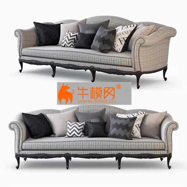 Nashville sofa Gianfranco Ferre Home – 6050