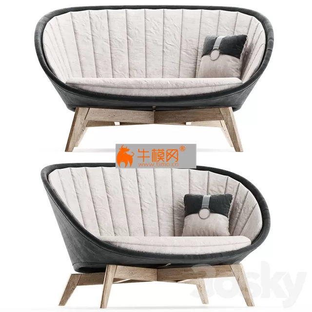 Peacock Sofa Cane-Line – 6061