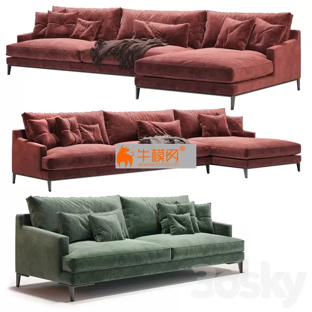 POLIFORM Bellport Sofa – 6067