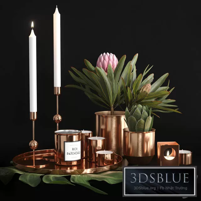 DECORATION – DECORATIVE SET – 3DSKY Models – 3166