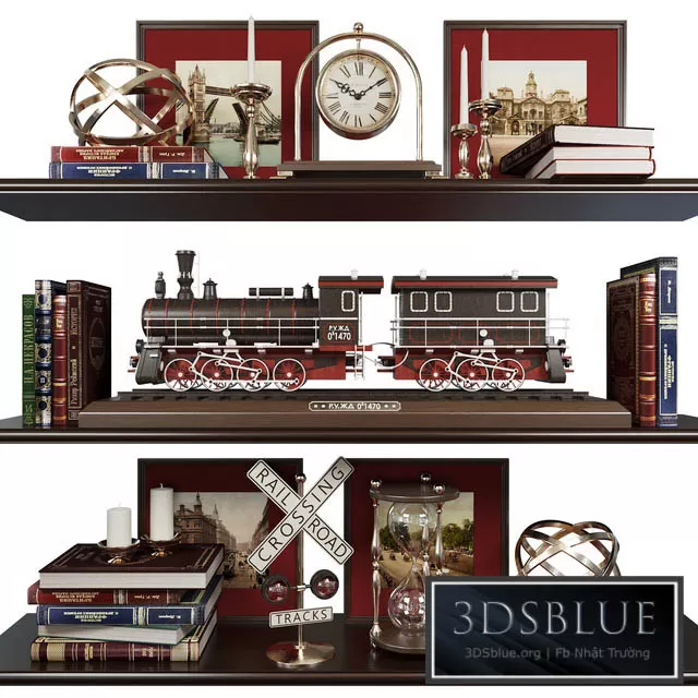 DECORATION – DECORATIVE SET – 3DSKY Models – 3168