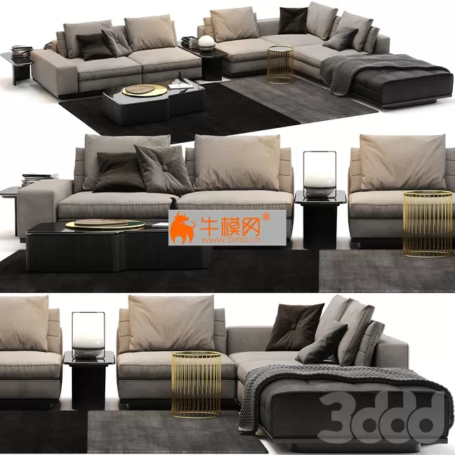Sofa Minotti Lawrence B – 6141