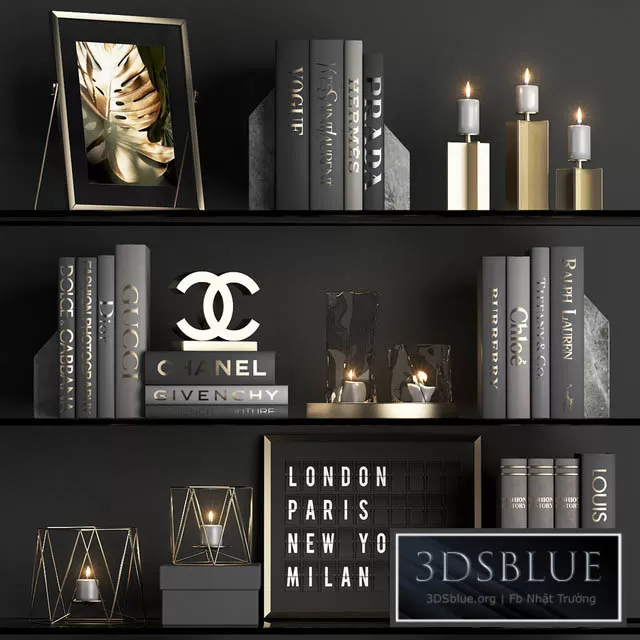 DECORATION – DECORATIVE SET – 3DSKY Models – 3172