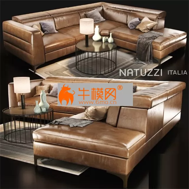 Sofa natuzzi Elios 2979 main – 6147