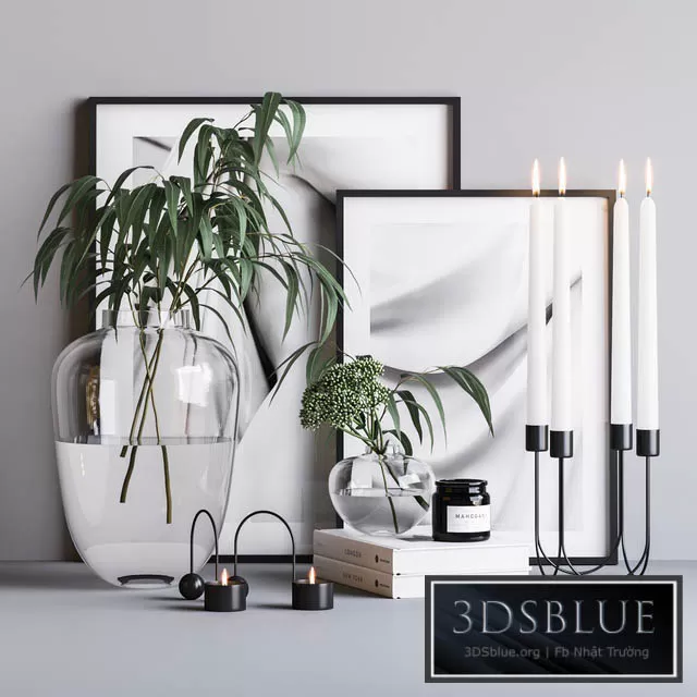 DECORATION – DECORATIVE SET – 3DSKY Models – 3173