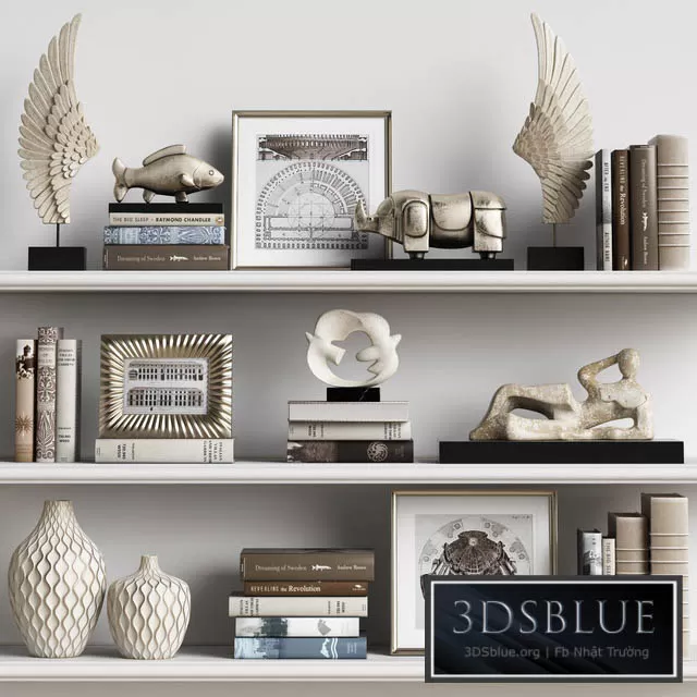 DECORATION – DECORATIVE SET – 3DSKY Models – 3174