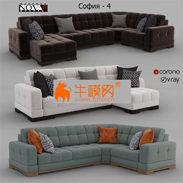 Sofia Sofa – 4 – 6173