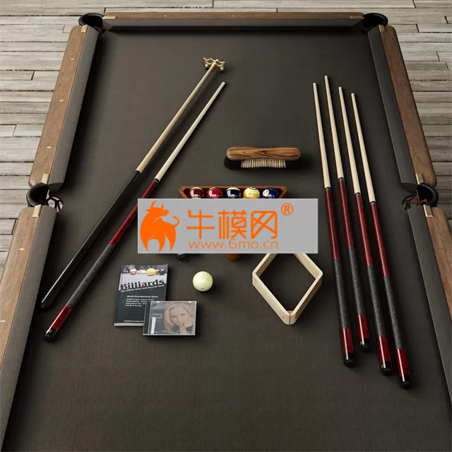 BRUNSWICK VINTAGE BILLIARDS TABLE – 6236 BRUNSWICK VINTAGE BILLIARDS TABLE – 6236