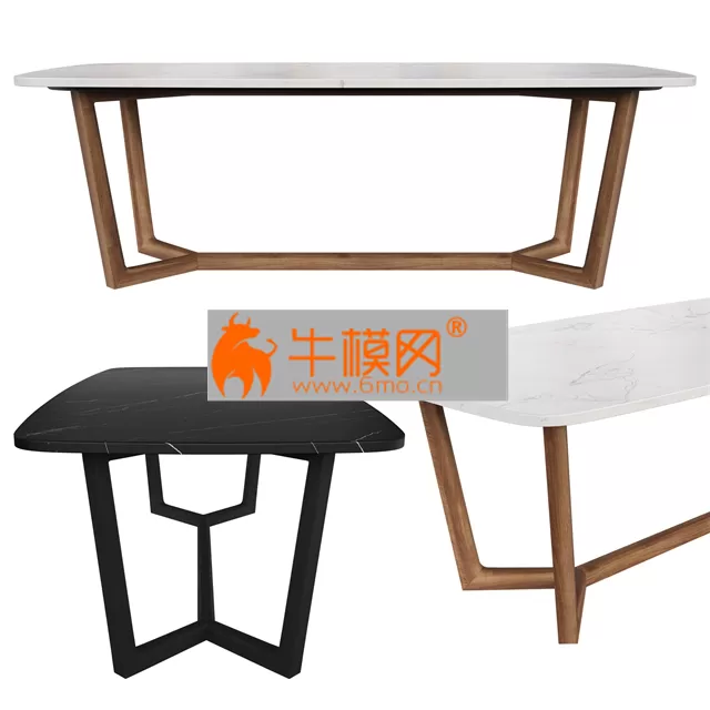 Concorde table by Poliform – 6273 Concorde table by Poliform – 6273