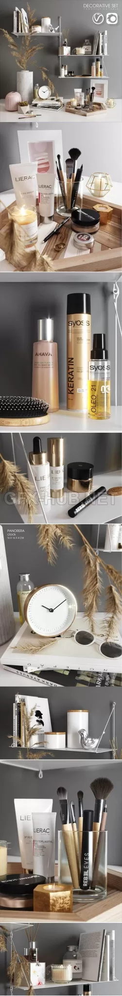 Decorative set for dressing table 02 – 6281 Decorative set for dressing table 02 – 6281