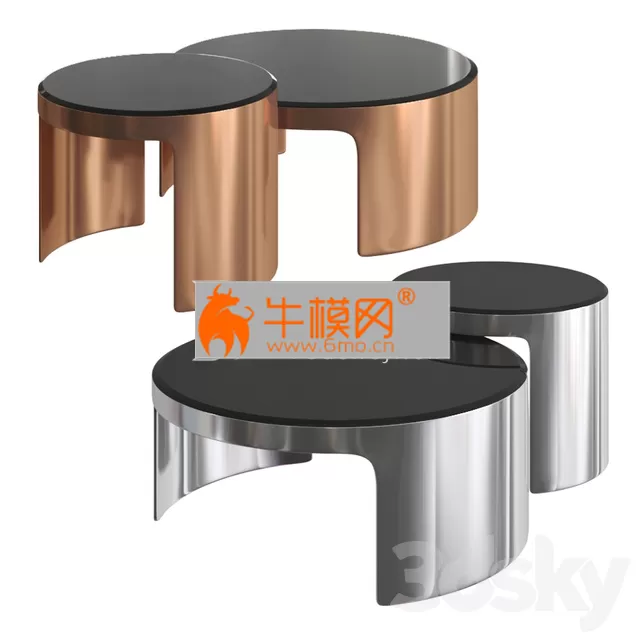 Eichholtz E Coffee Table Piemonte set of 2 – 6310