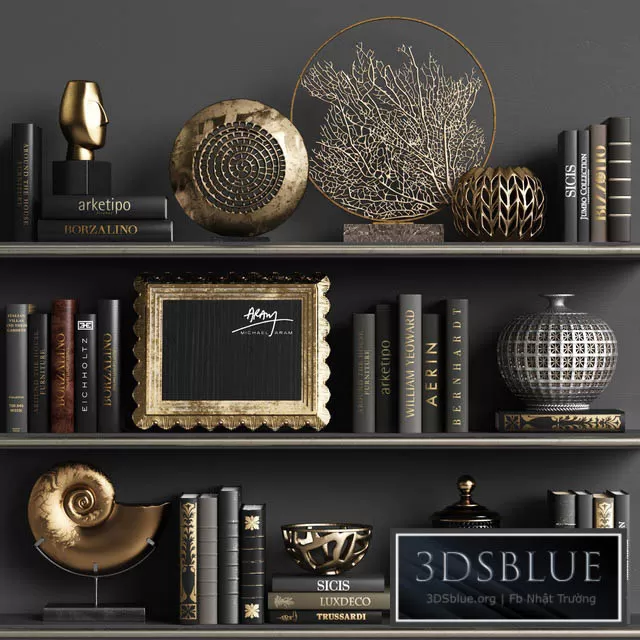 DECORATION – DECORATIVE SET – 3DSKY Models – 3189