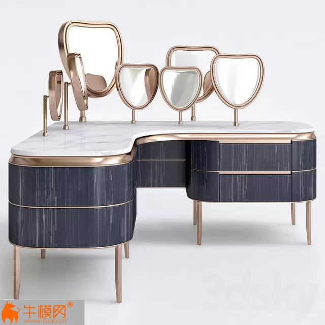Kara Dressing table By Natevo – 6345