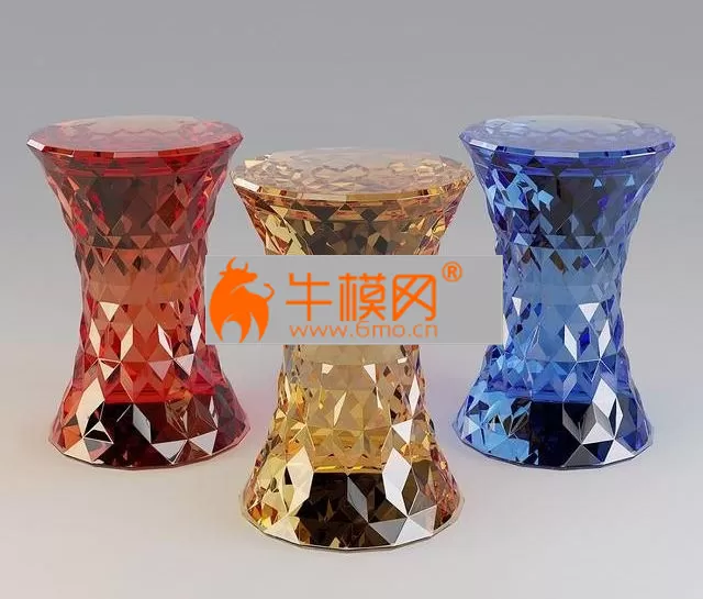 Kartell Coffee Table – Stone – 6347