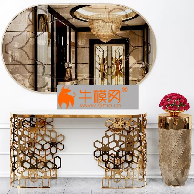 Longhi console table – 6353