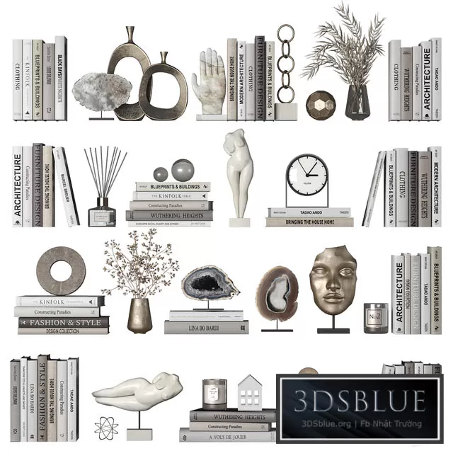 DECORATION – DECORATIVE SET – 3DSKY Models – 3193