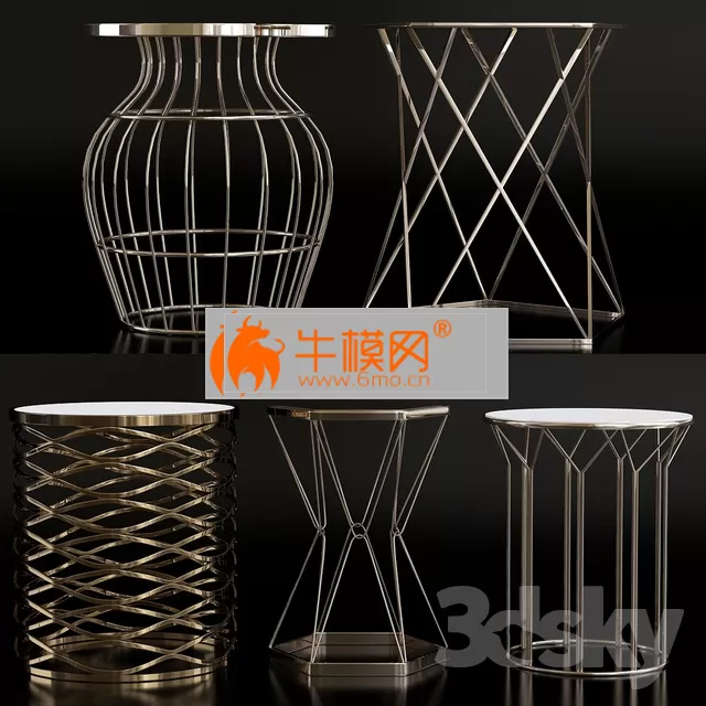 Luxury side table – 6356 Luxury side table – 6356