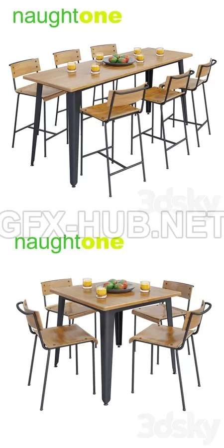 Naughtone Construct Table Set – 6372 Naughtone Construct Table Set – 6372