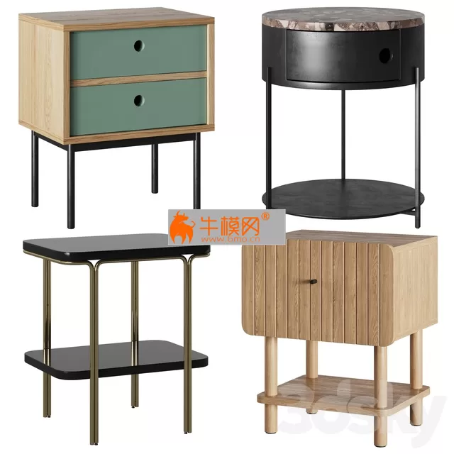 Nyjo Bedside Table – 6379 Nyjo Bedside Table – 6379