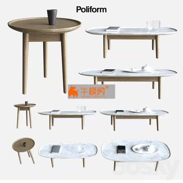 POLIFORMMADCOFFETABLE – 6393 POLIFORMMADCOFFETABLE – 6393