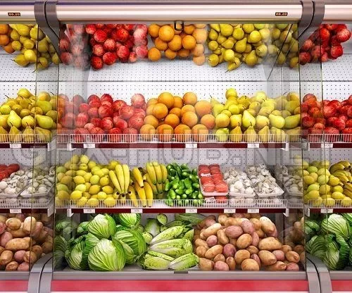 Refrigerated showcase Fortune with vegetables – 6404 Refrigerated showcase Fortune with vegetables – 6404