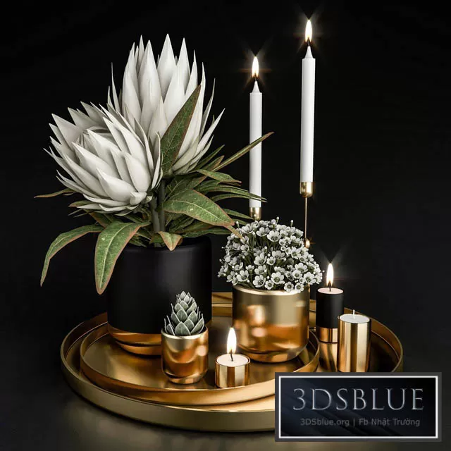 DECORATION – DECORATIVE SET – 3DSKY Models – 3198