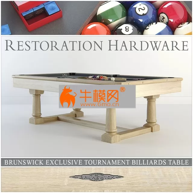 RH Brunswick exclusive tournament billiards table – 6406 RH Brunswick exclusive tournament billiards table – 6406