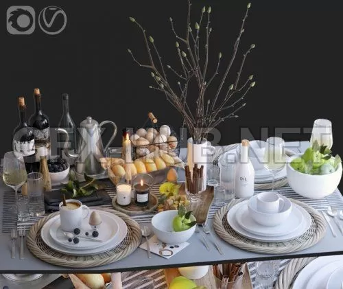 Serving table (Vray, Corona) fbx – 6416 Serving table (Vray, Corona) fbx – 6416