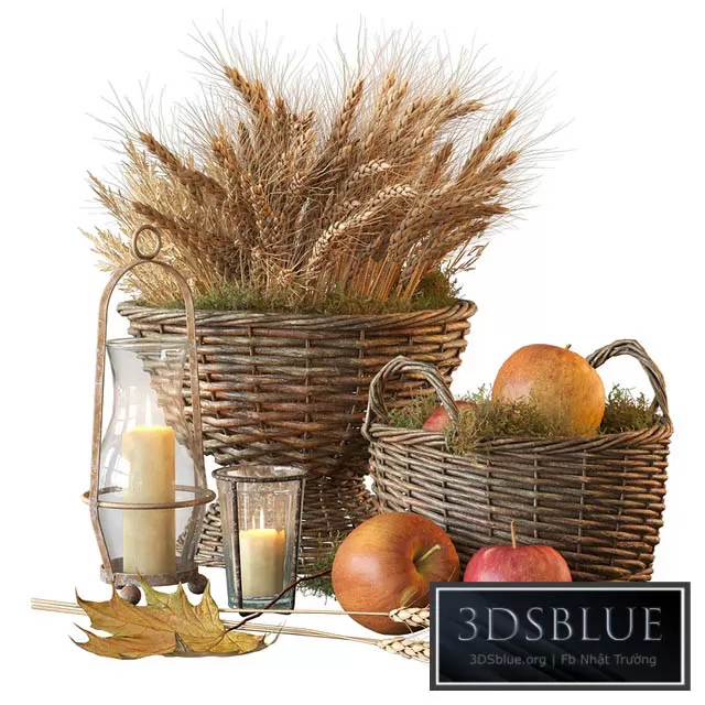 DECORATION – DECORATIVE SET – 3DSKY Models – 3200