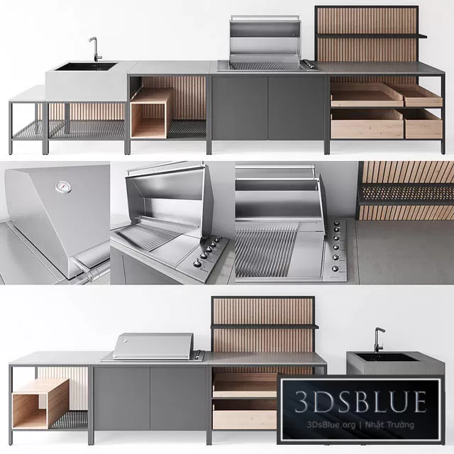 ARCHITECTURE – BABECUE & GRILL – 3DSKY Models – 33