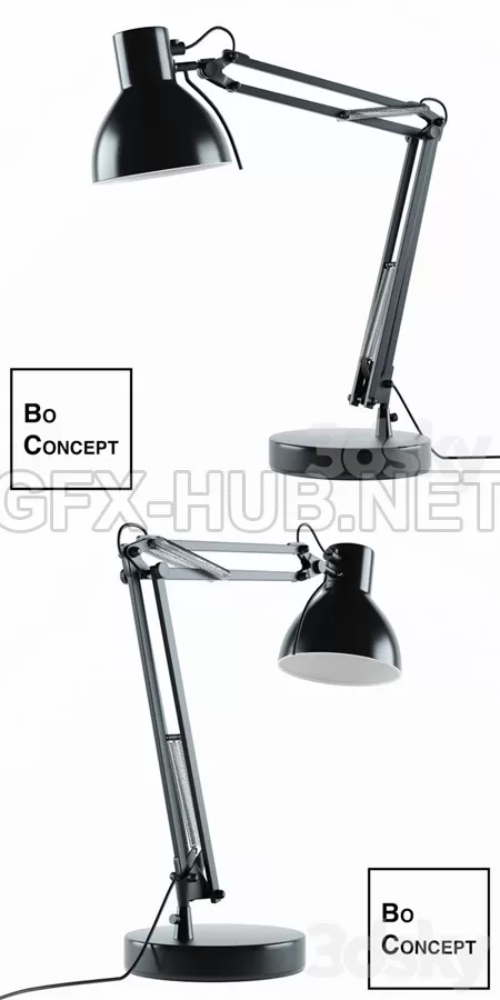 Table Lamp Work BoConcept – 6453 Table Lamp Work BoConcept – 6453