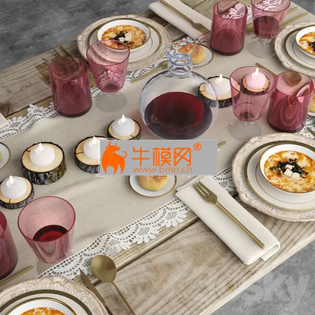 Tableware Shabby chic – 6471 Tableware Shabby chic – 6471