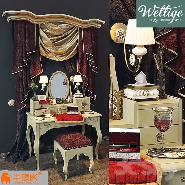 Wellige Juliet dressing table Juliette dressing table – 6490 Wellige Juliet dressing table Juliette dressing table – 6490