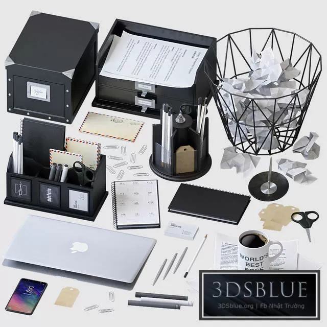 DECORATION – DECORATIVE SET – 3DSKY Models – 3209