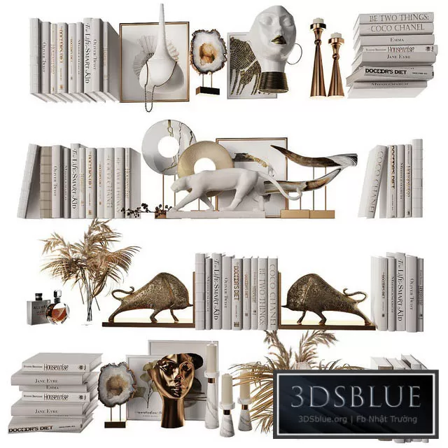 DECORATION – DECORATIVE SET – 3DSKY Models – 3210