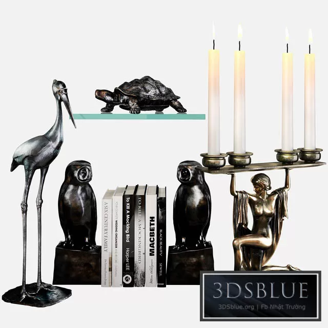 DECORATION – DECORATIVE SET – 3DSKY Models – 3211