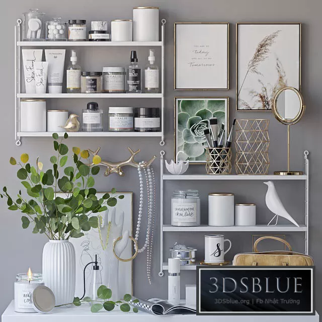 DECORATION – DECORATIVE SET – 3DSKY Models – 3212