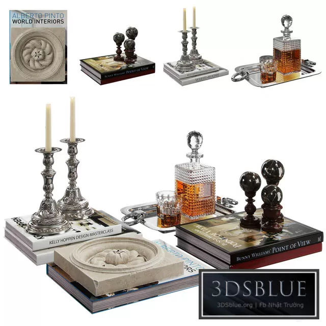 DECORATION – DECORATIVE SET – 3DSKY Models – 3216