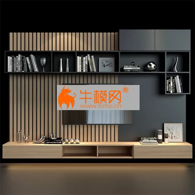 TV Wall set 39 – 6607 TV Wall set 39 – 6607