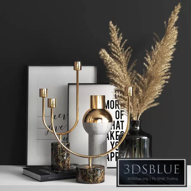 DECORATION – DECORATIVE SET – 3DSKY Models – 3223