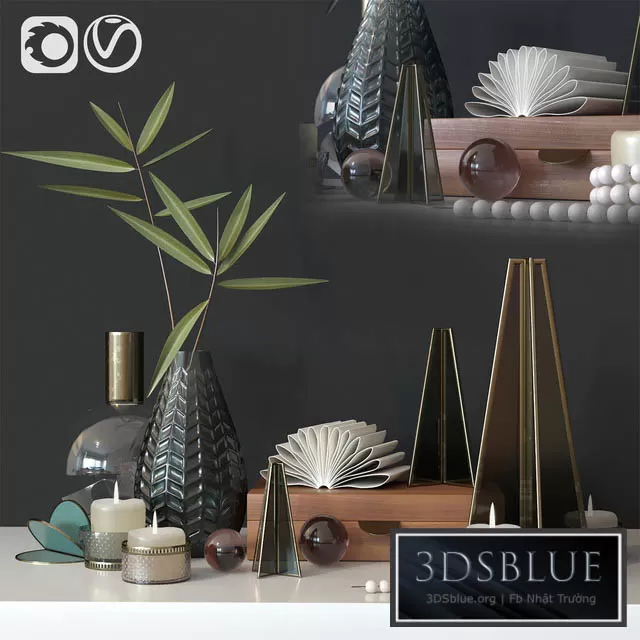 DECORATION – DECORATIVE SET – 3DSKY Models – 3226