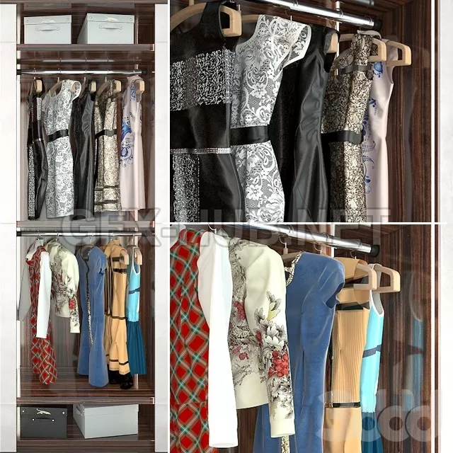 Wardrobe VENERE Capital collection, segment C women’s clothing – 6688