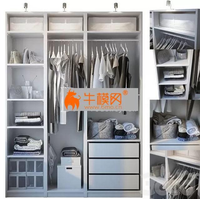 Wardrobe with filling – 6690