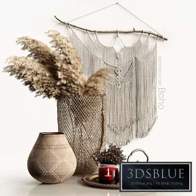 DECORATION – DECORATIVE SET – 3DSKY Models – 3227