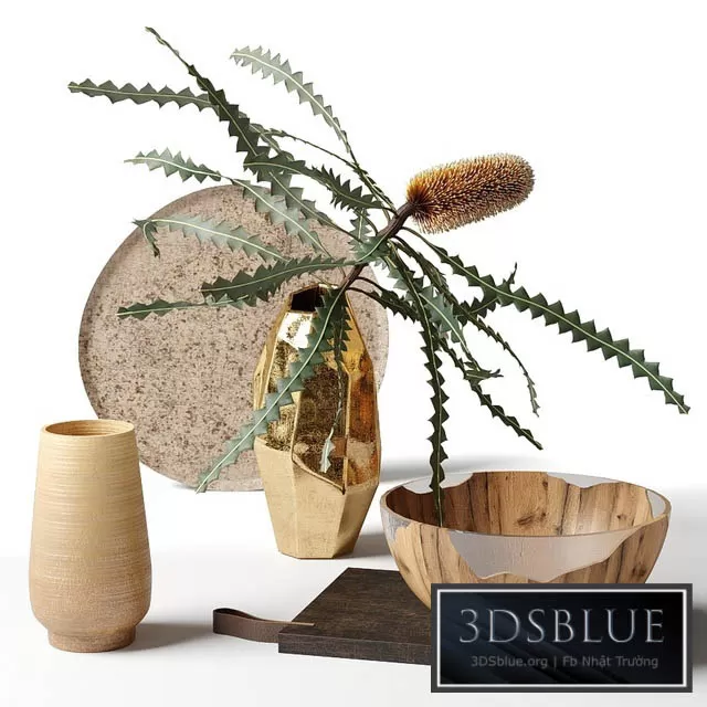 DECORATION – DECORATIVE SET – 3DSKY Models – 3229