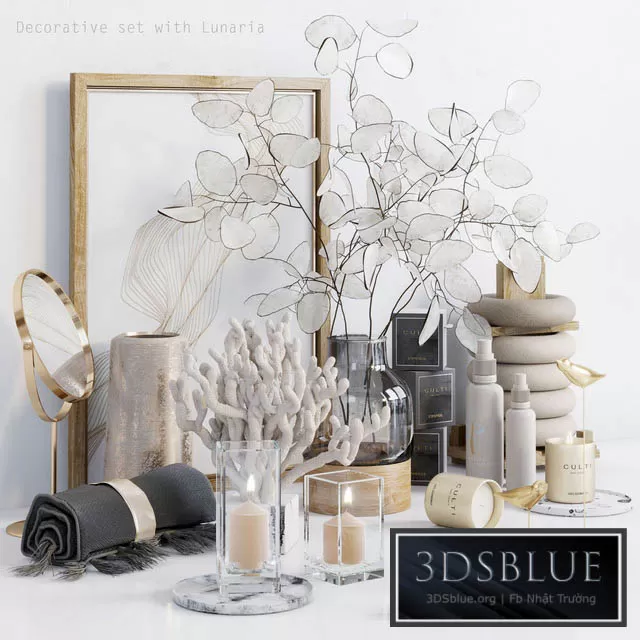 DECORATION – DECORATIVE SET – 3DSKY Models – 3235