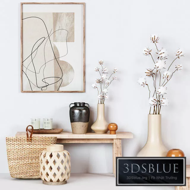 DECORATION – DECORATIVE SET – 3DSKY Models – 3236